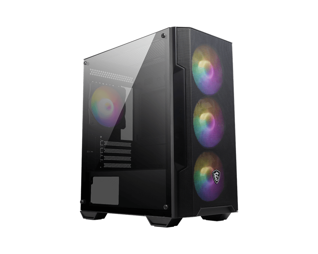 MSI MAG Forge M100A MiNI-Tower PC Gaming Case Micro-ATX