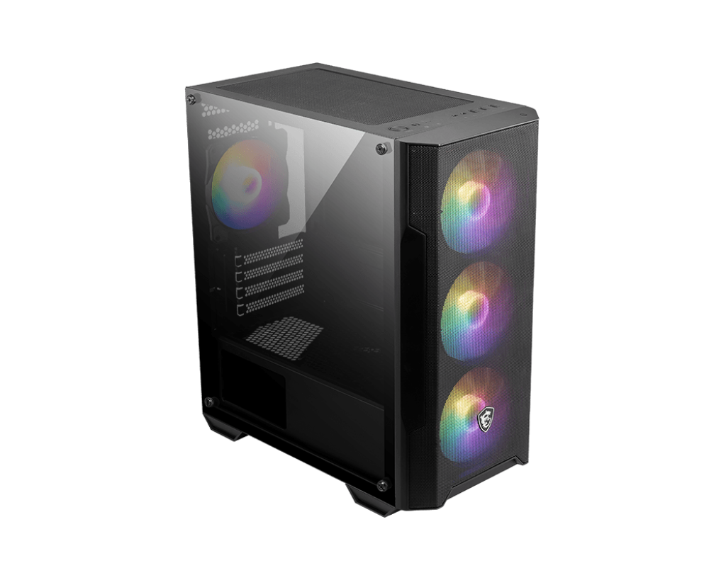 MSI MAG Forge M100A MiNI-Tower PC Gaming Case Micro-ATX