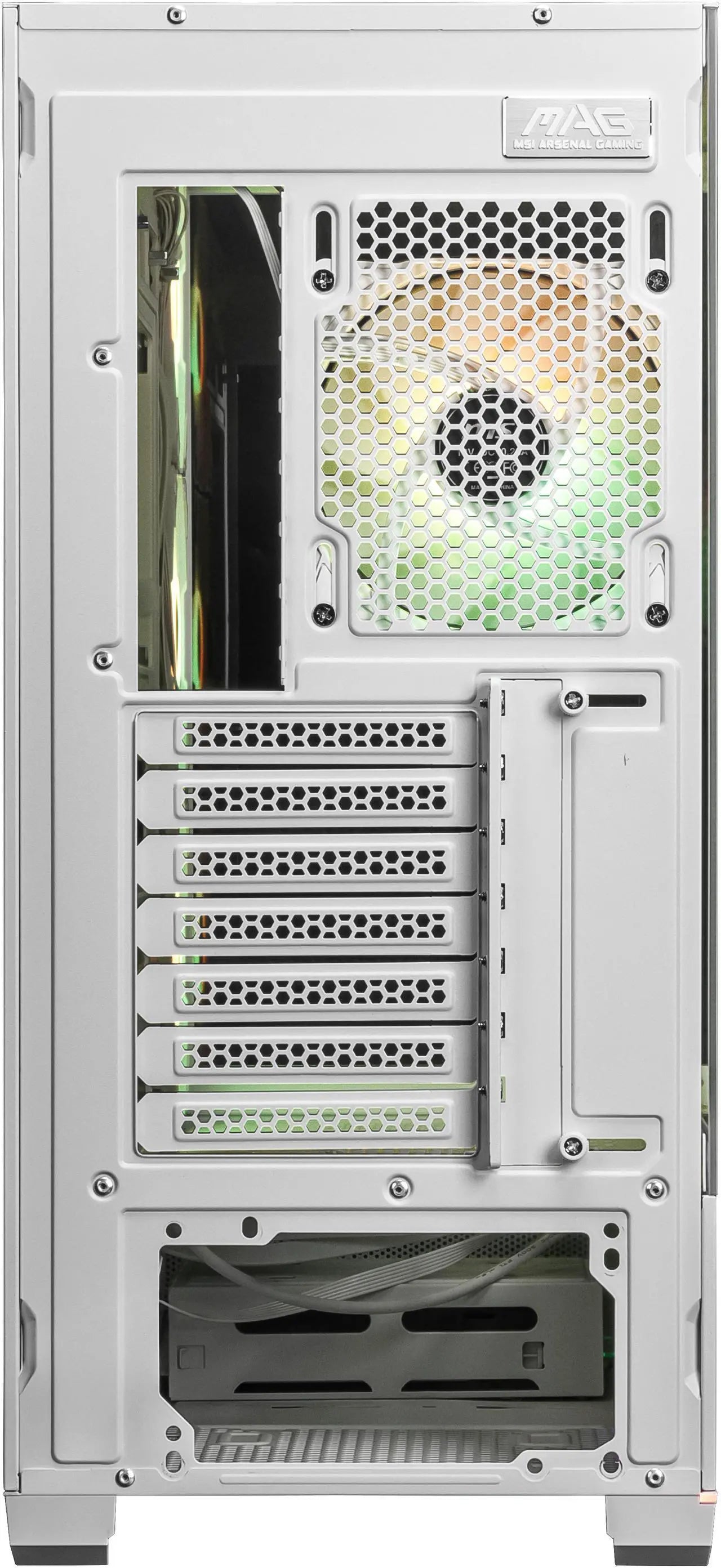 MSI MAG PANO 110R PZ White Mid-Tower Gaming Case ATX