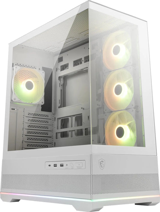 MSI MAG PANO 110R PZ White Mid-Tower Gaming Case ATX