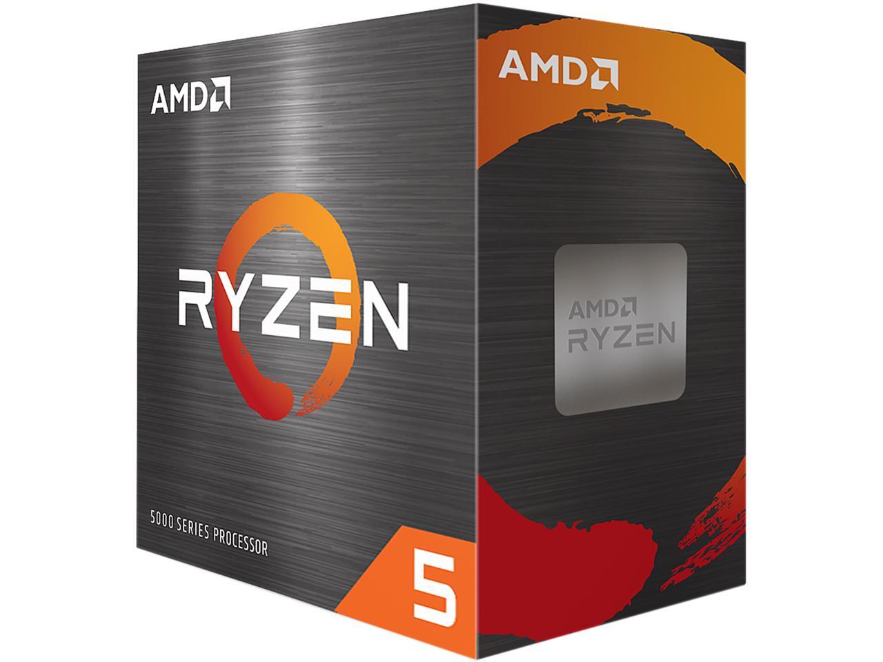 AMD Ryzen 5 5600X 6-core 3.7 GHz (MAX Turbo 4.6 GHz), 12-Thread Socket AM4