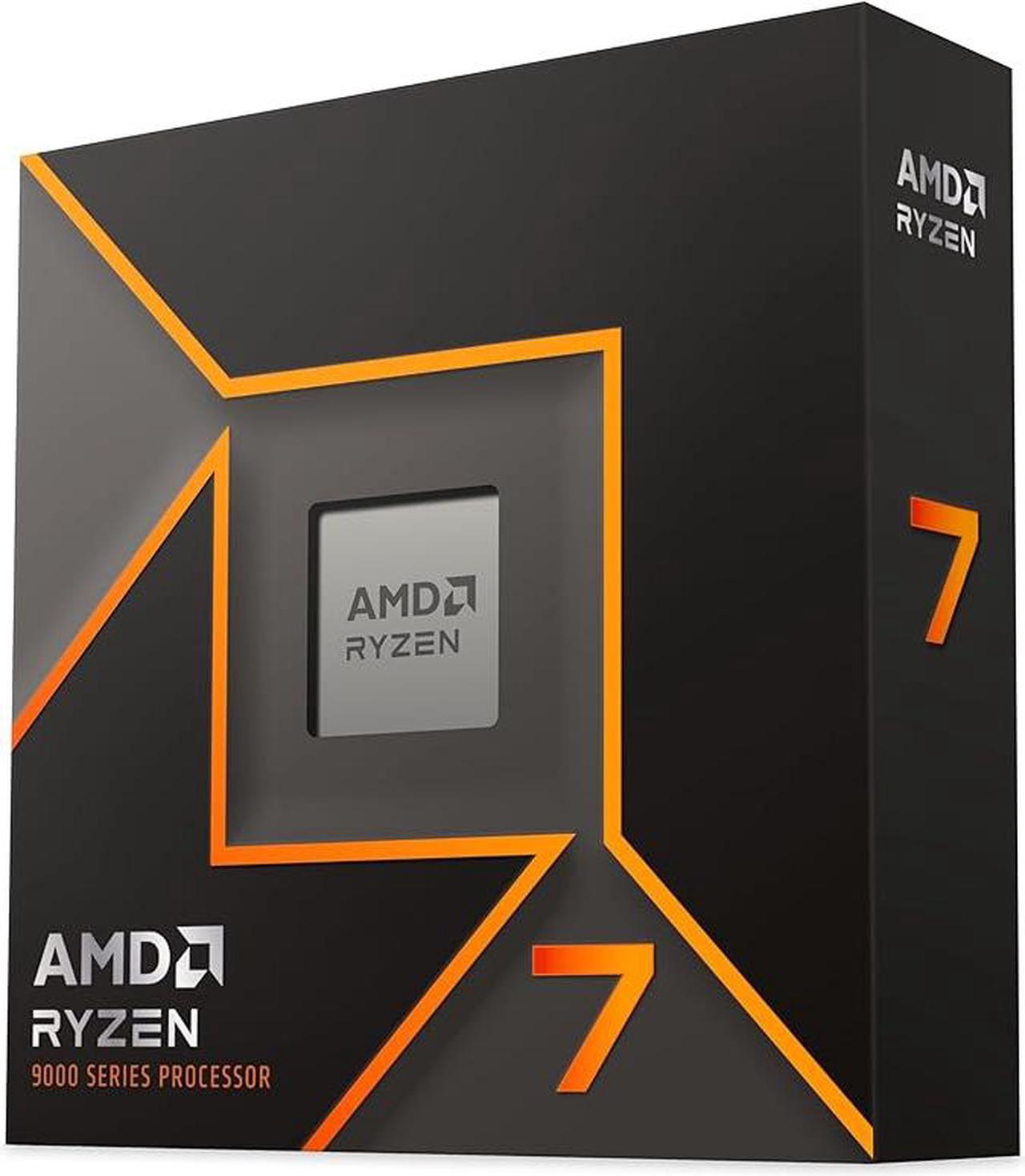 AMD Ryzen™ 7 9700X 8-Core 3.8 GHz (MAX Turbo 5.5 GHz), 16-Thread Socket AM5