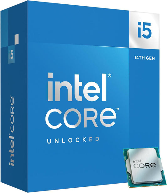 Intel i5-14600K 14 Cores (6 P-Cores + 8 E-Cores) 5.3 GHz