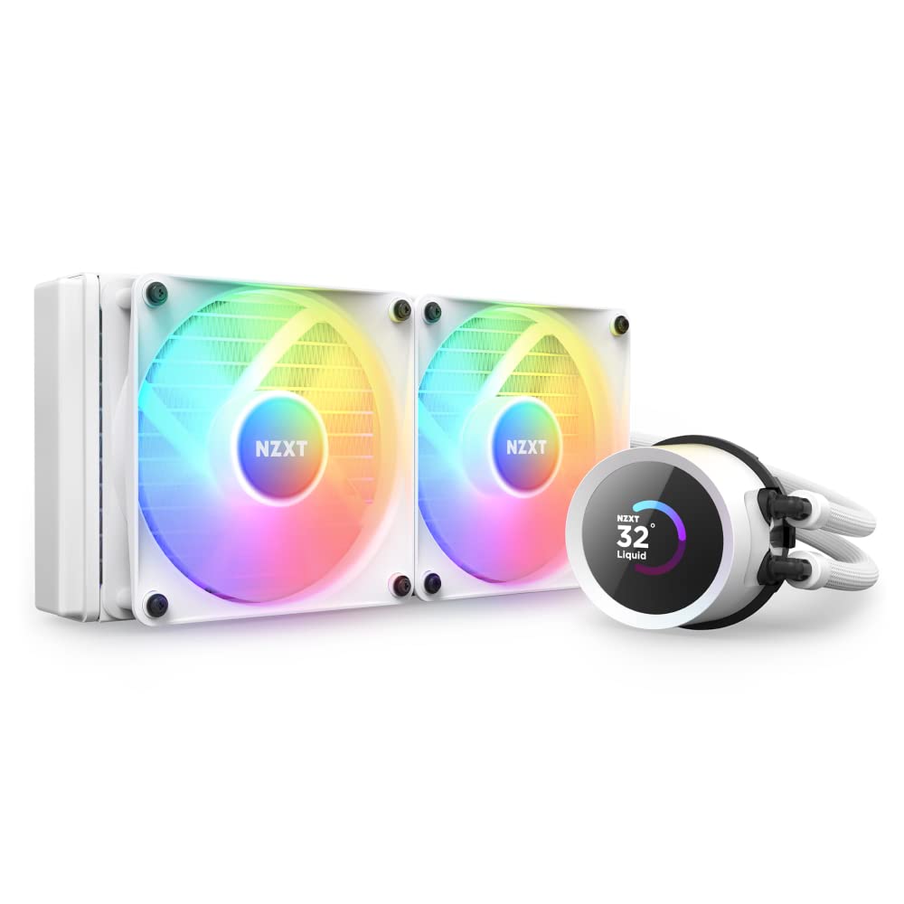 NZXT Kraken 240 RGB 240mm AIO Con Pantalla AM4, AM5, LGA 1700/1200