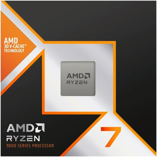AMD Ryzen™ 7 9850X3D 8-Core 4.7 GHz (MAX Turbo 5.6 GHz), 16-Thread Socket AM5