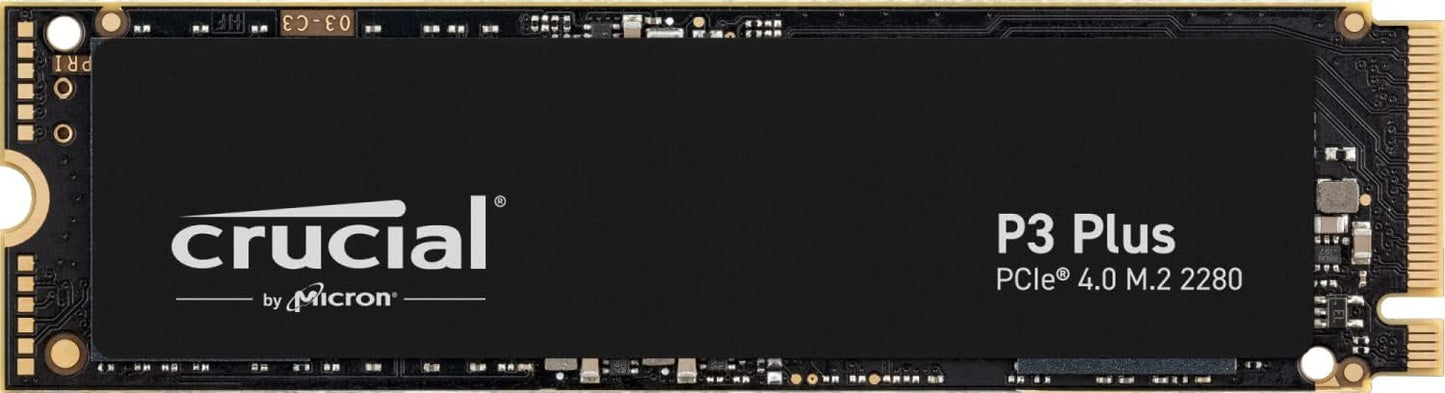 Crucial P3 PLUS Gen4 NVMe M.2 Internal Gaming SSD