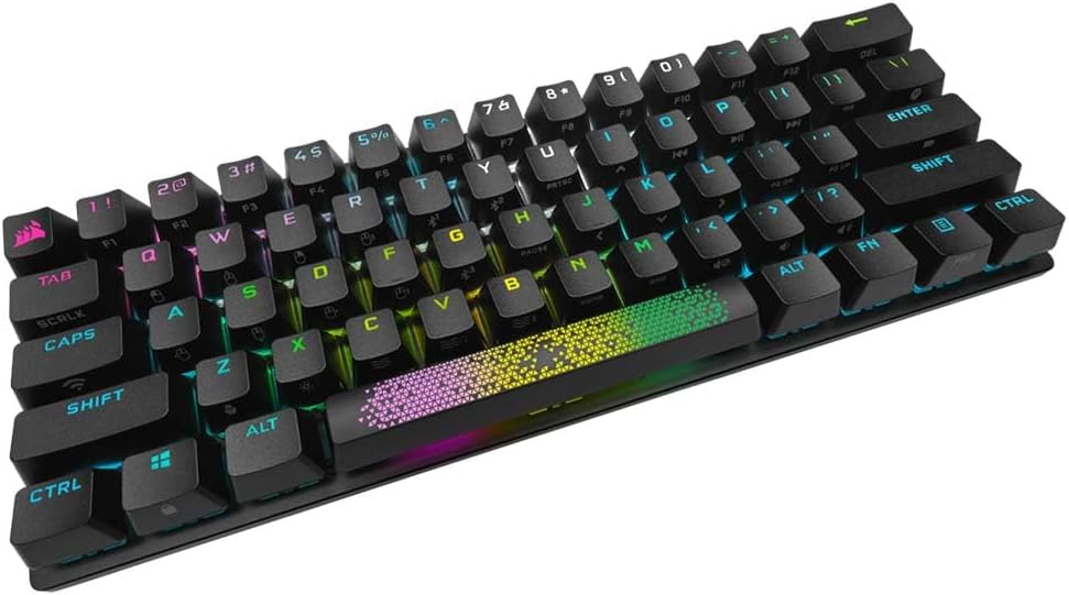 Corsair K70 PRO MINI Inalambrico Mecanico 60% Cherry MX Switches