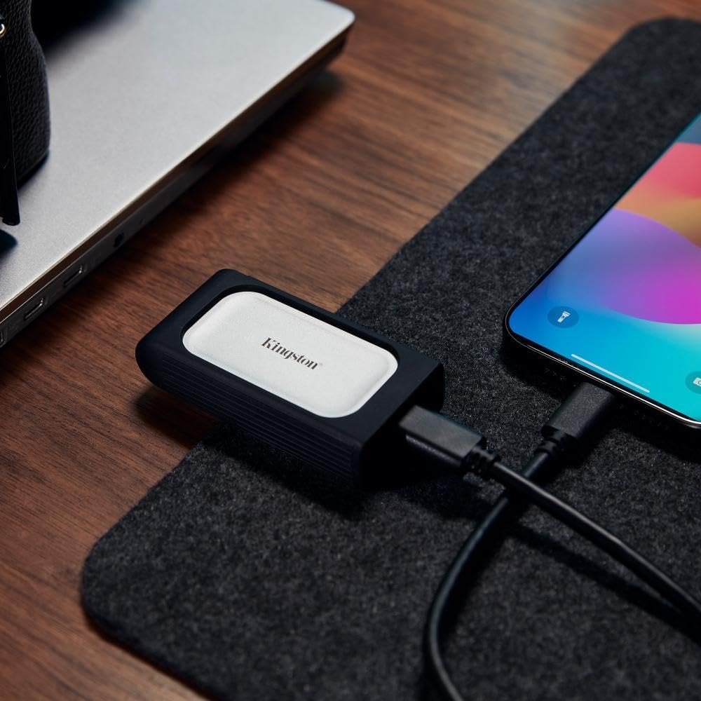 Kingston XS2000 500GB SSD USB-C Escritura/Lectura Hasta 2000MB/s