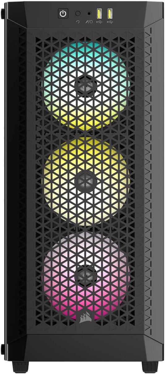 CORSAIR 480T RGB AIRFLOW BLACK MID-TOWER ATX CASE