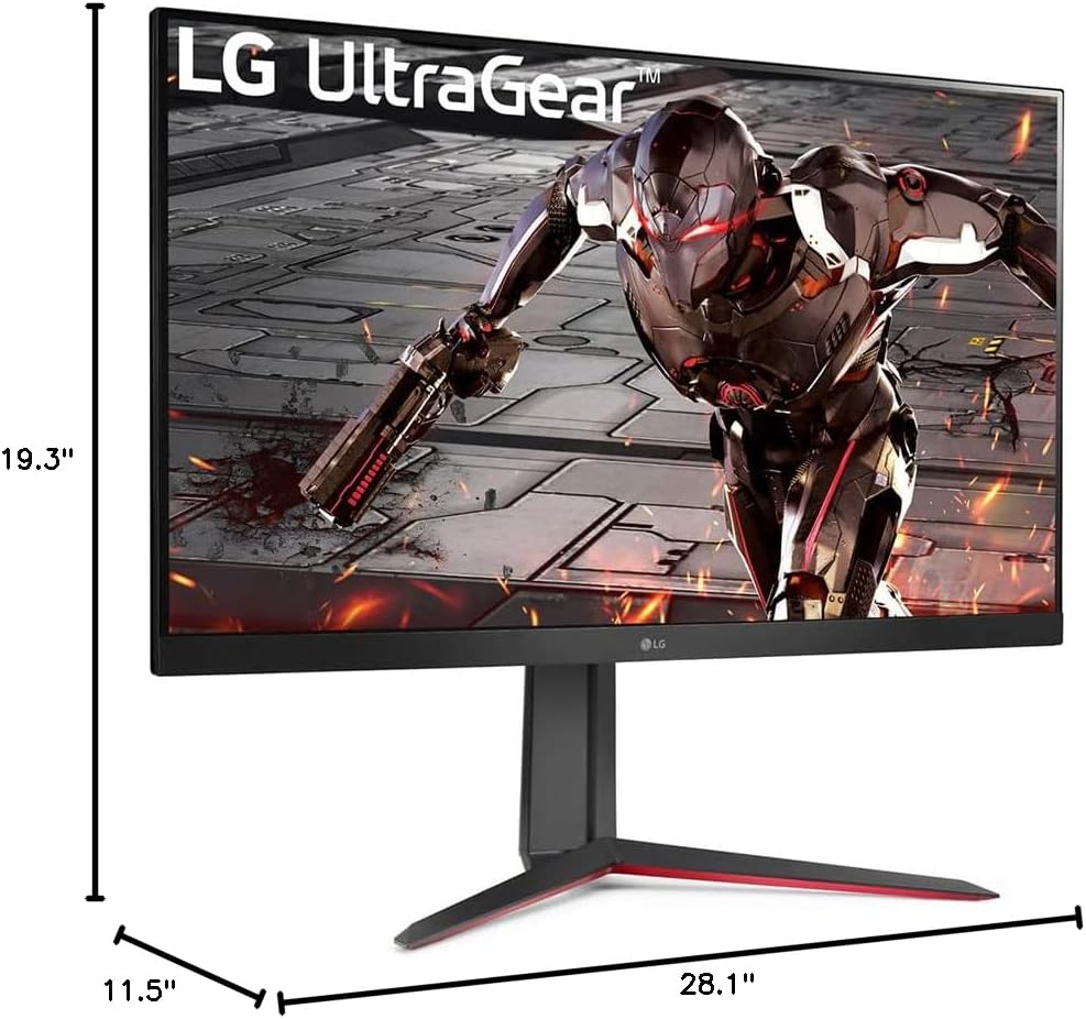 LG 32GN650-B Ultragear Gaming Monitor 32'' QHD 1440P HDR 10 165Hz 1ms IPS