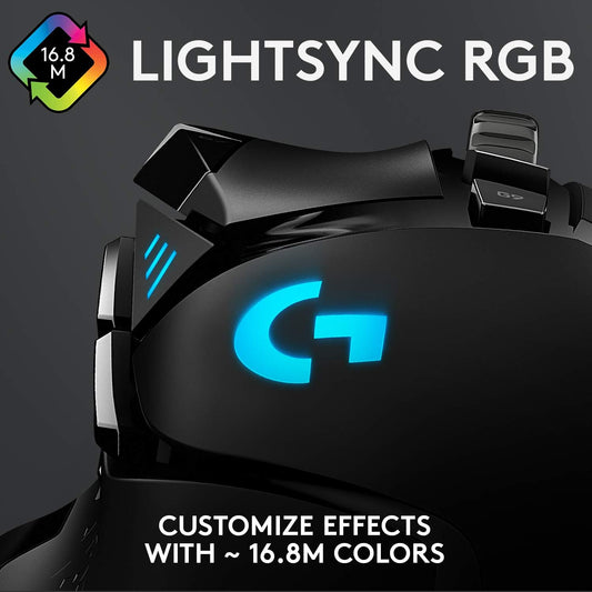 Logitech G502 Hero Alambrico USB 25,600 DPI RGB