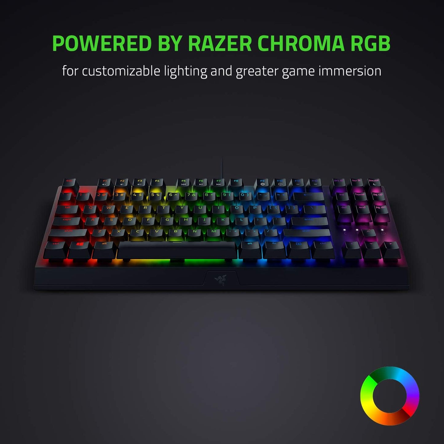 Razer Blackwidow V3 TKL RGB USB Teclado Mecanico Yellow Switch