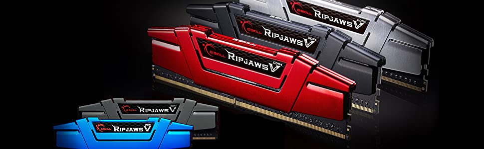 G.SKILL Ripjaws V Series DDR4 RAM Negra