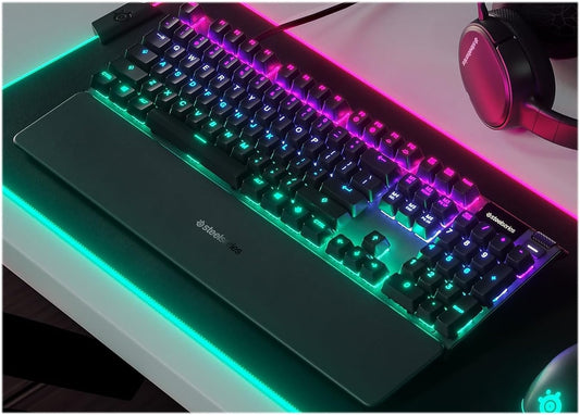 SteelSeries Apex 5 RGB USB Teclado Mecanico Blue Switch con Pantalla OLED