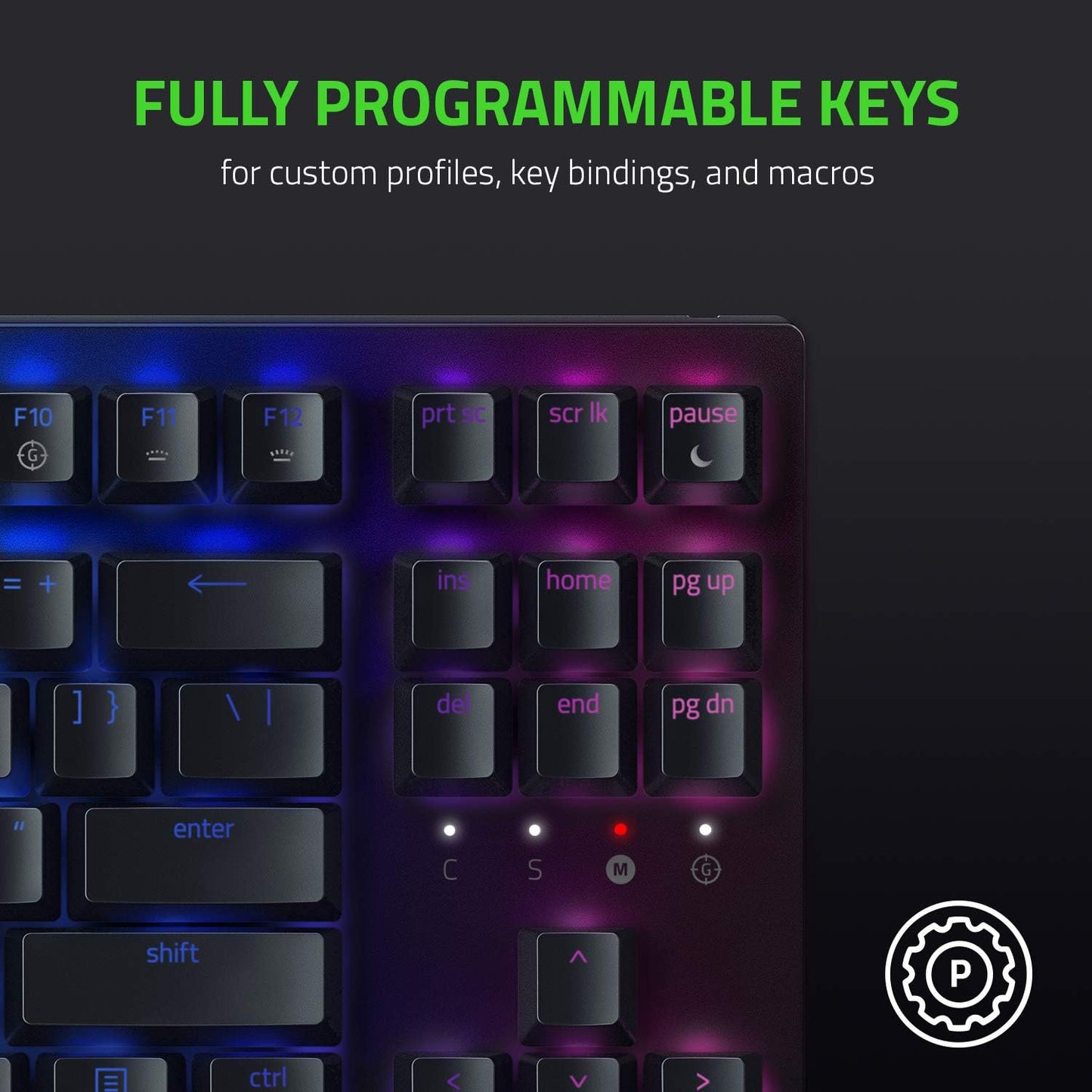 Razer Blackwidow V3 TKL RGB USB Teclado Mecanico Yellow Switch