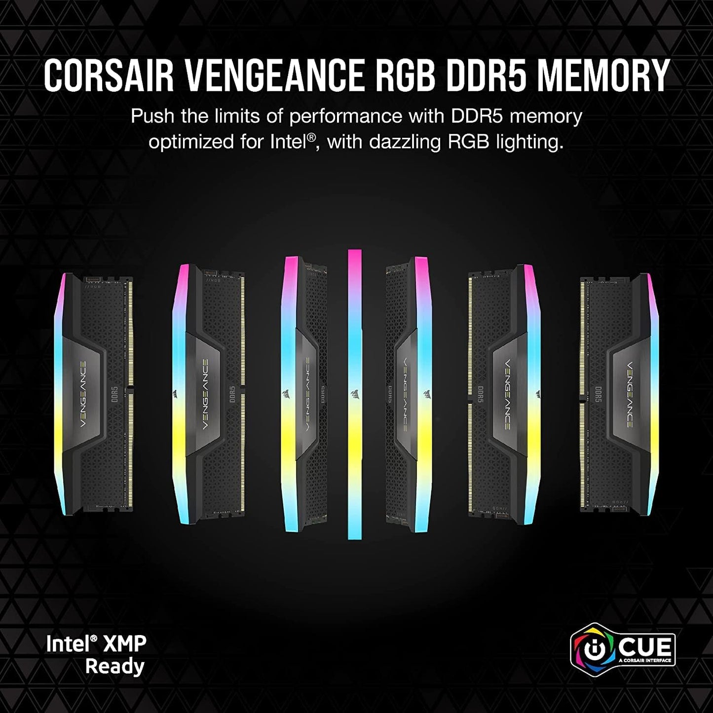 Corsair Vengeance RGB DDR5 Negra