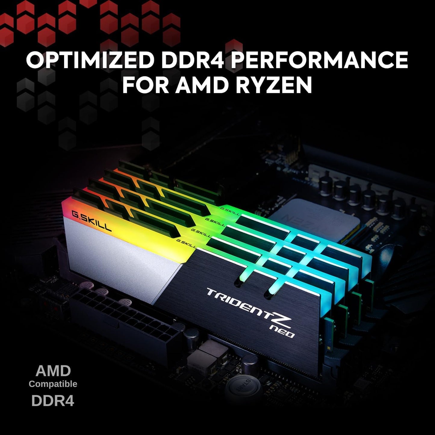 G.Skill Trident Z Neo RGB 32GB(16GBx2) 3600Mhz CL18
