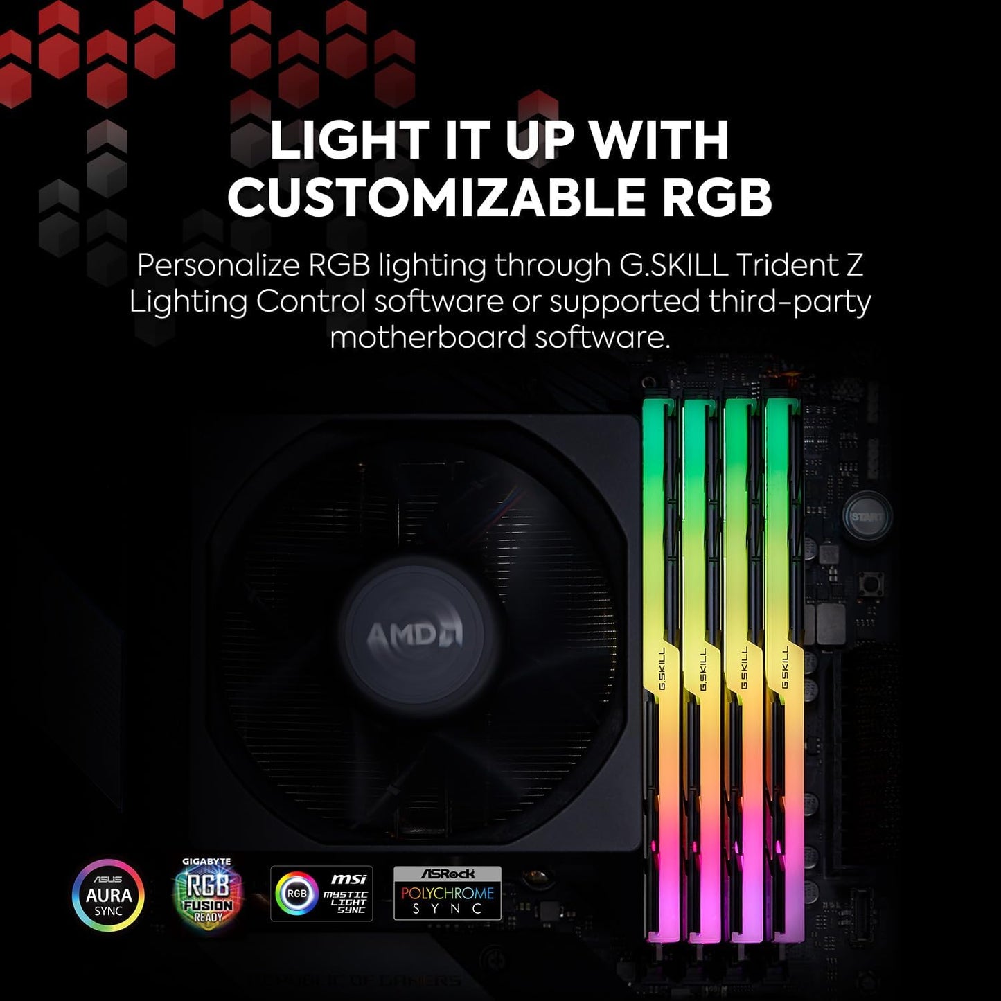 G.Skill Trident Z Neo RGB 32GB(16GBx2) 3600Mhz CL18