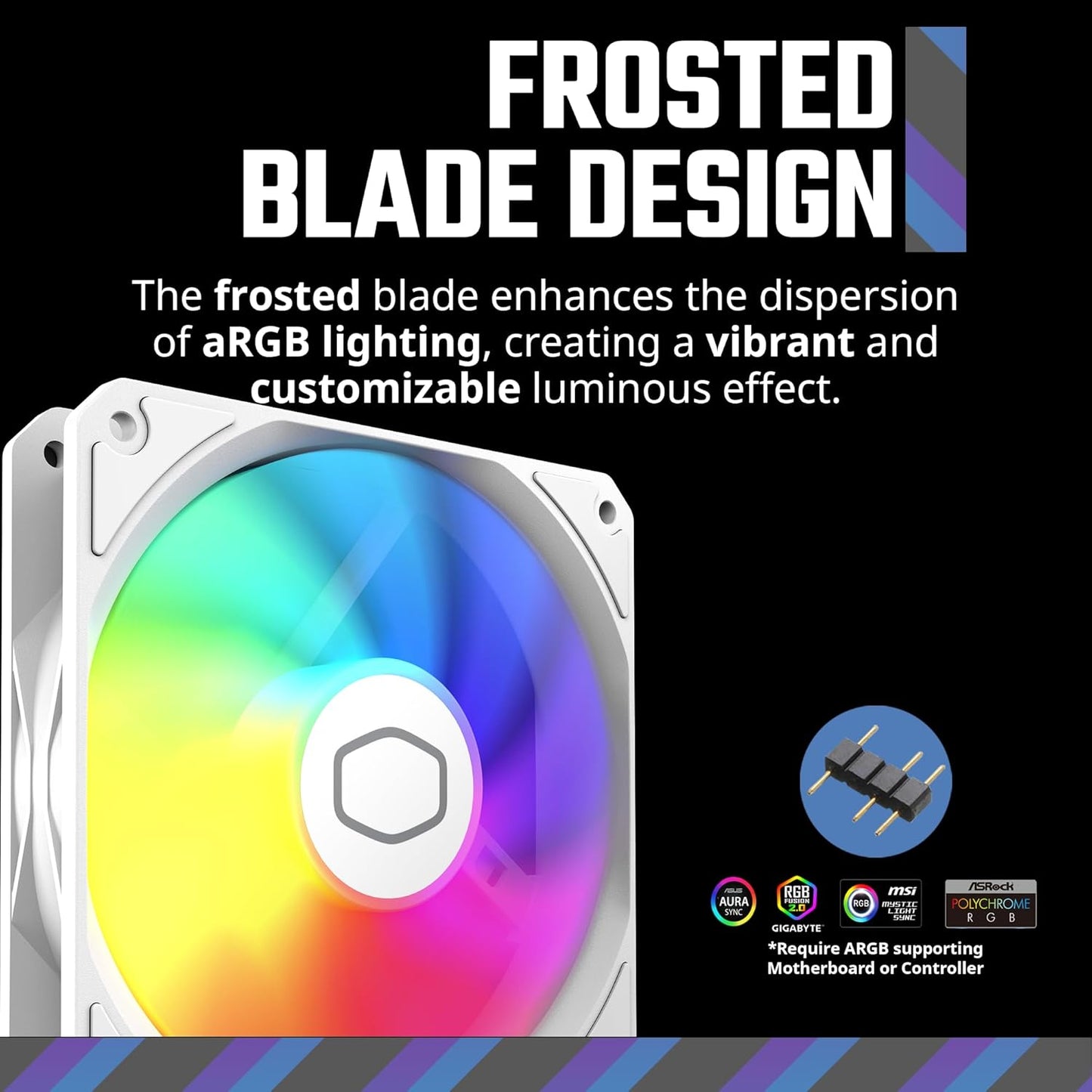 Cooler Master 240 Core II RGB Blanco 240mm AIO Cooler AM4, AM5, LGA 1700/1200
