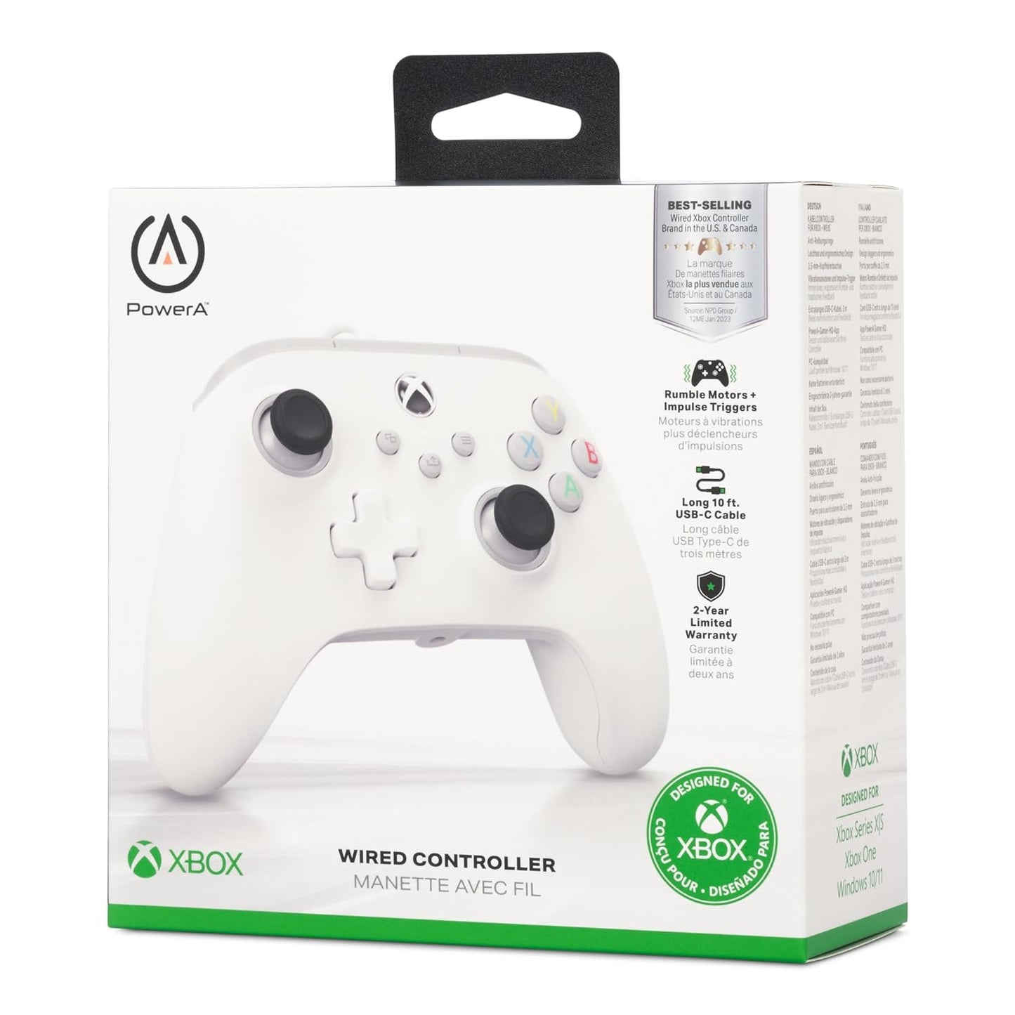 PowerA Alambrico USB para Xbox Series X|S, PC