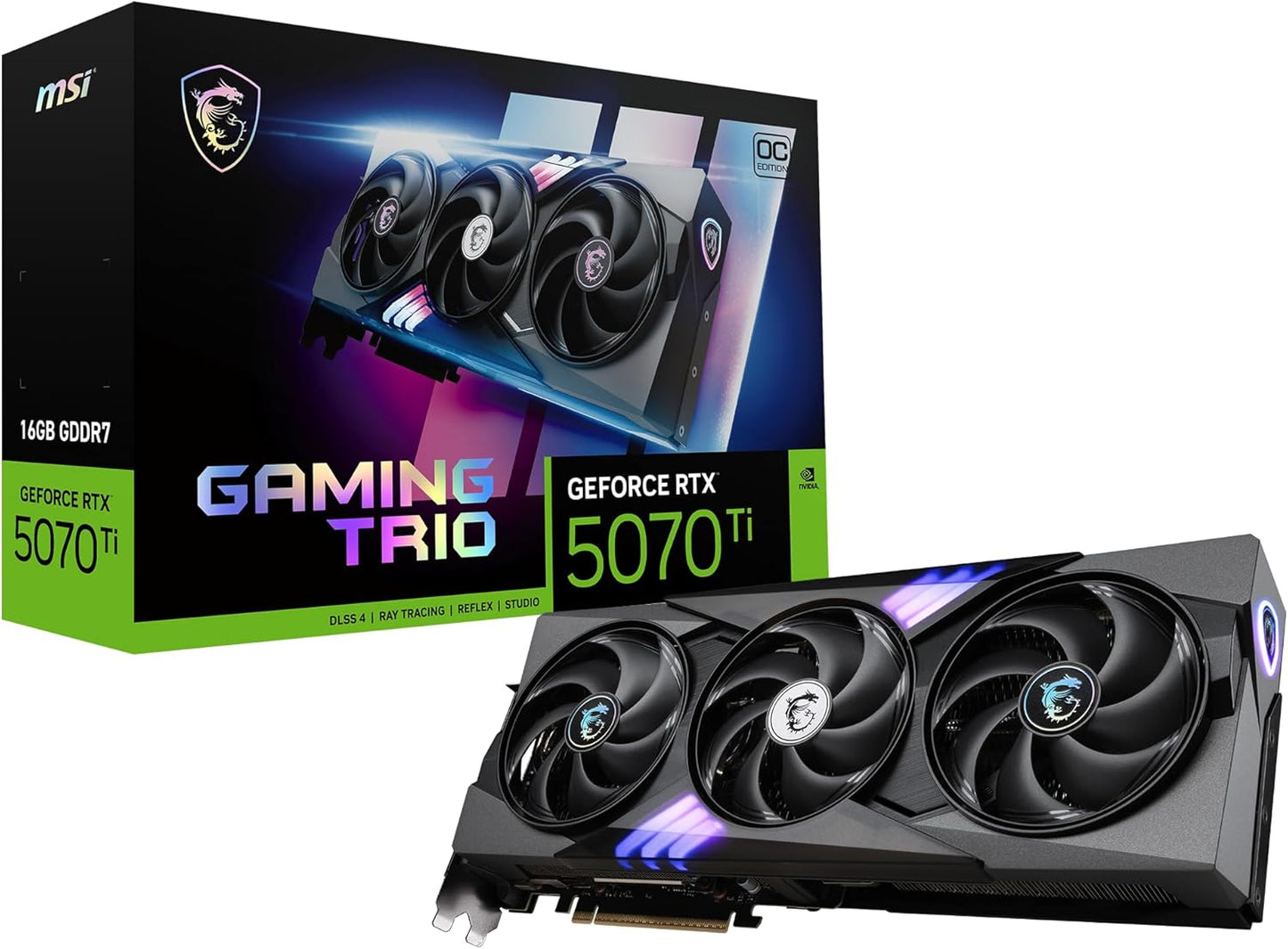 MSI RTX 5070 Ti Gaming Trio OC 16GB