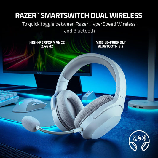 Razer Barracuda X Inalambricos + Bluetooth (PC, Playstation, Switch, Android, iOS)