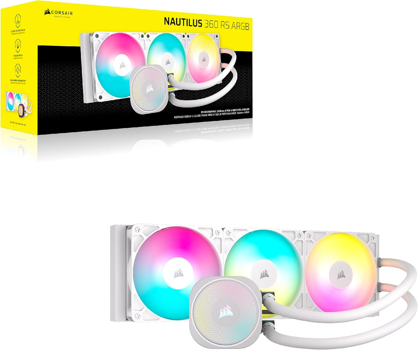 Corsair Nautilus 360 RS ARGB 360mm AM4, AM5, LGA 1700