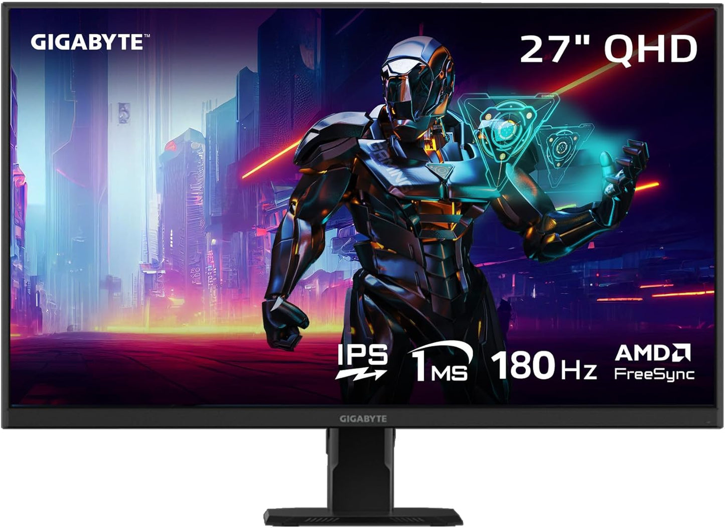 GIGABYTE GS27Q Advanced Gaming Monitor 27'' QHD 1440P HDR10 180Hz 1ms IPS