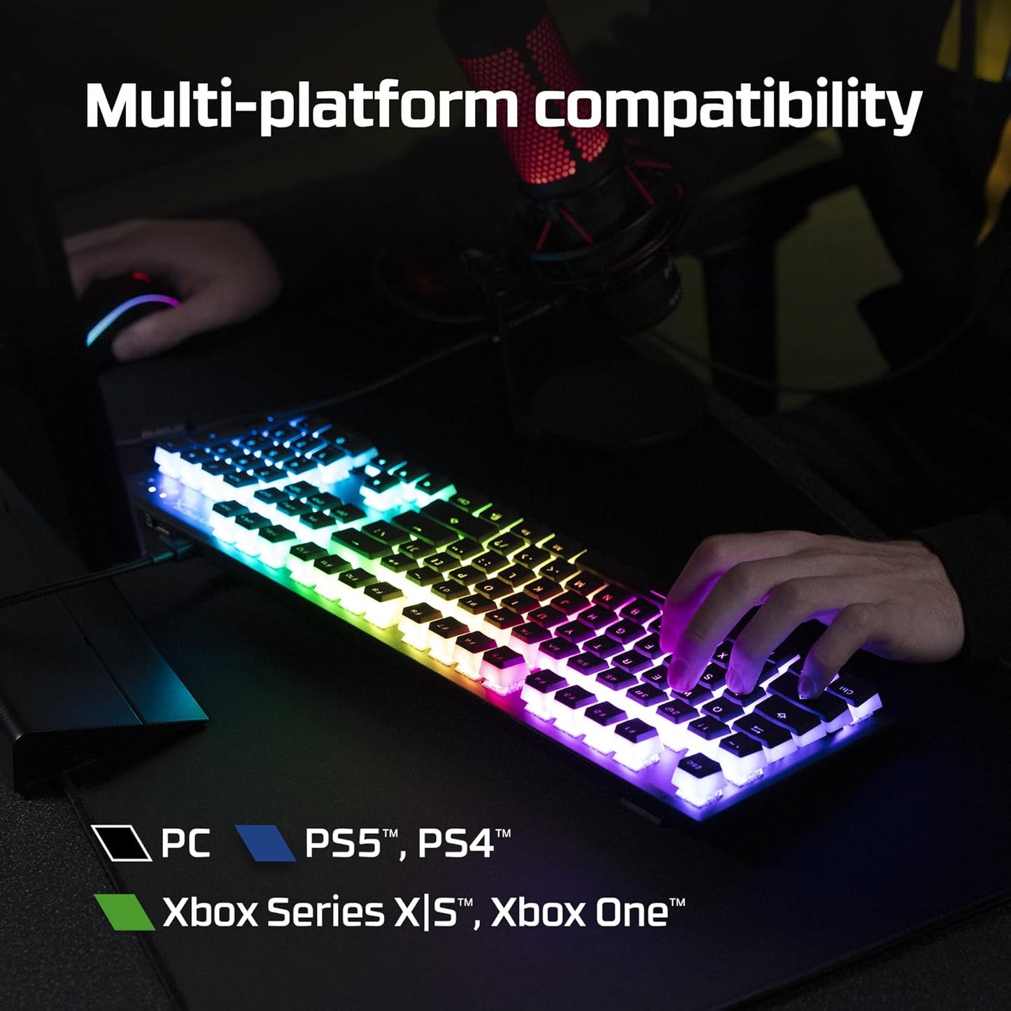HyperX Alloy Origins 60 RGB USB-Cable Teclado Mecanico 60%
