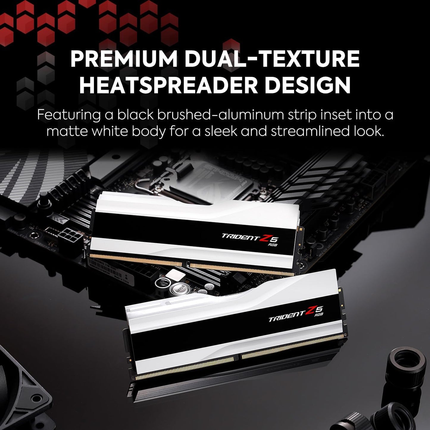 G.SKILL Trident Z5 RGB Series DDR5 Blanca