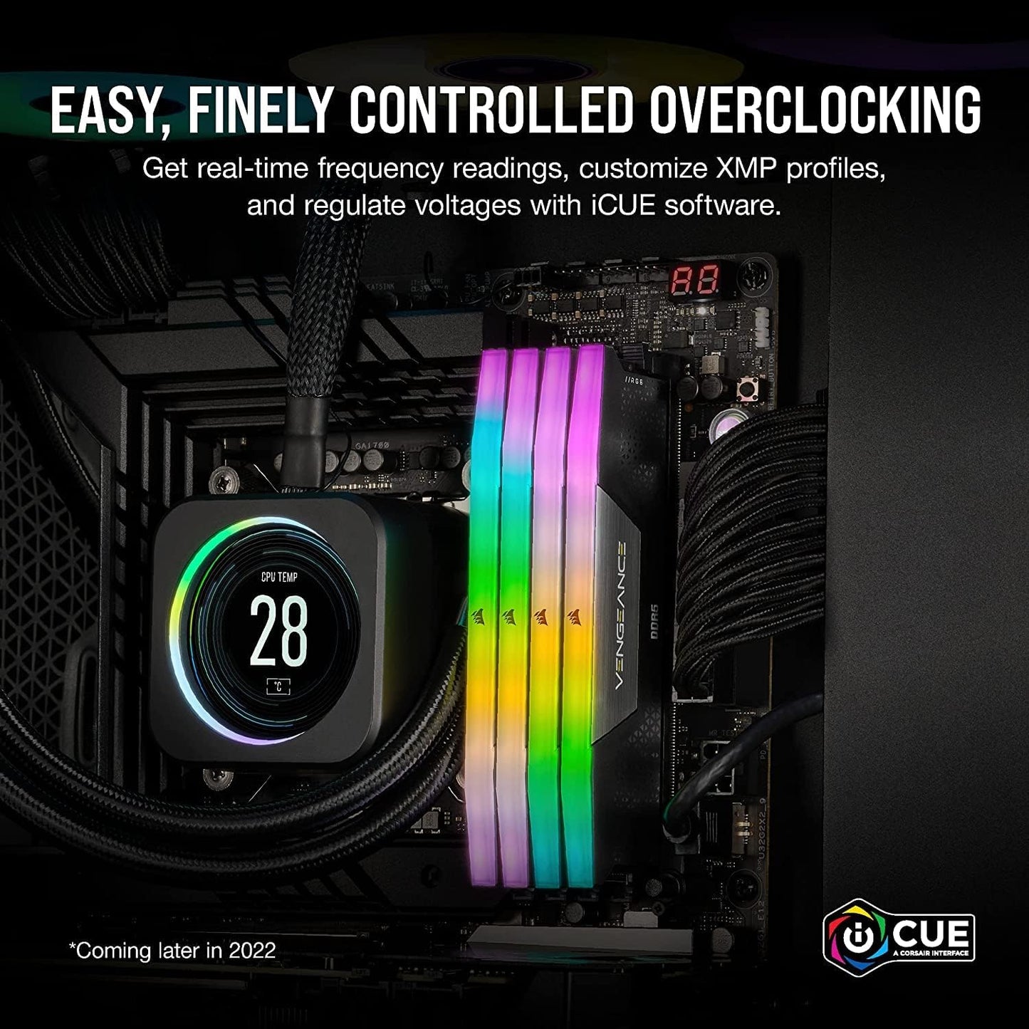 Corsair Vengeance RGB DDR5 Negra