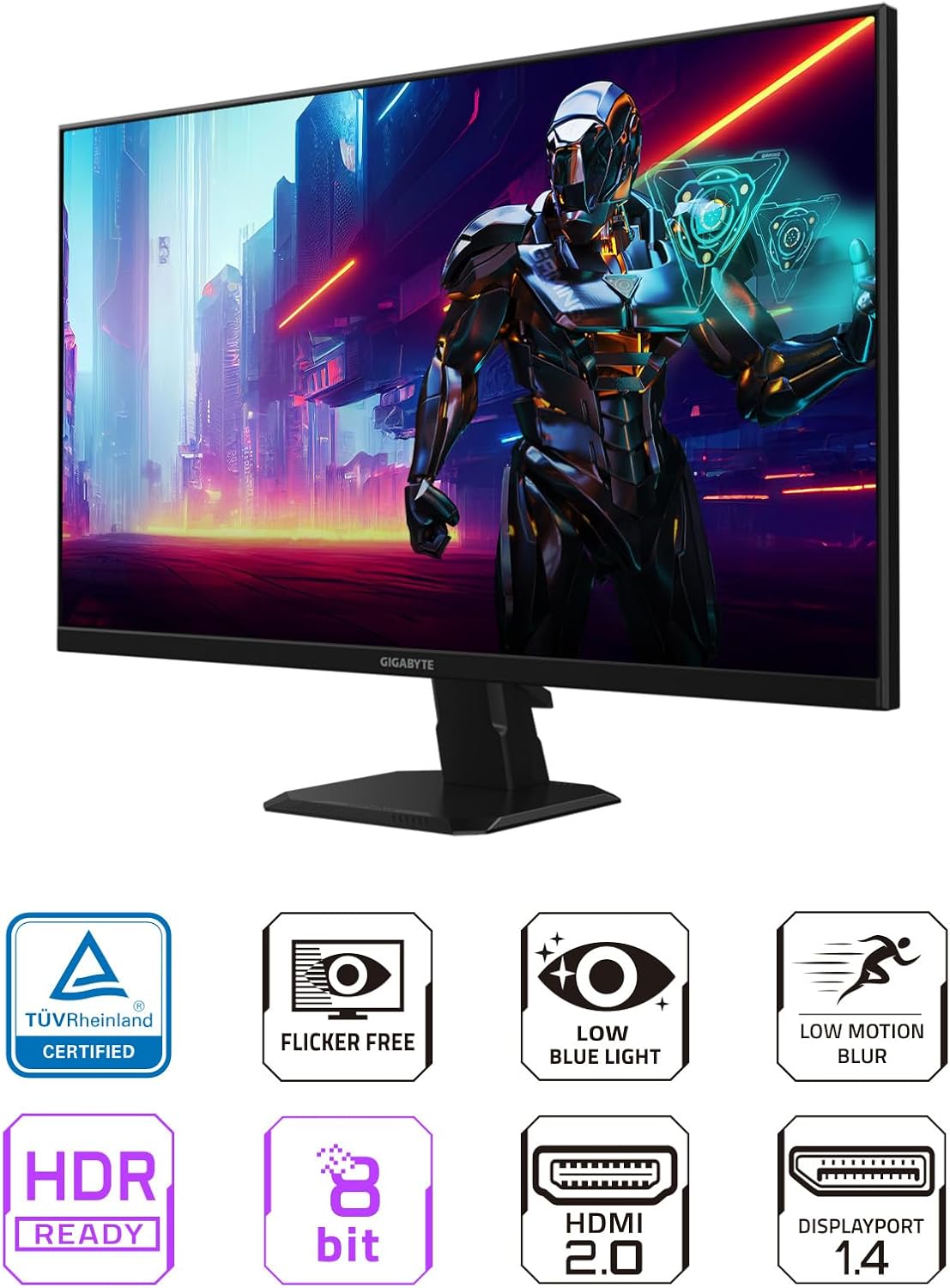 GIGABYTE GS27Q Advanced Gaming Monitor 27'' QHD 1440P HDR10 180Hz 1ms IPS