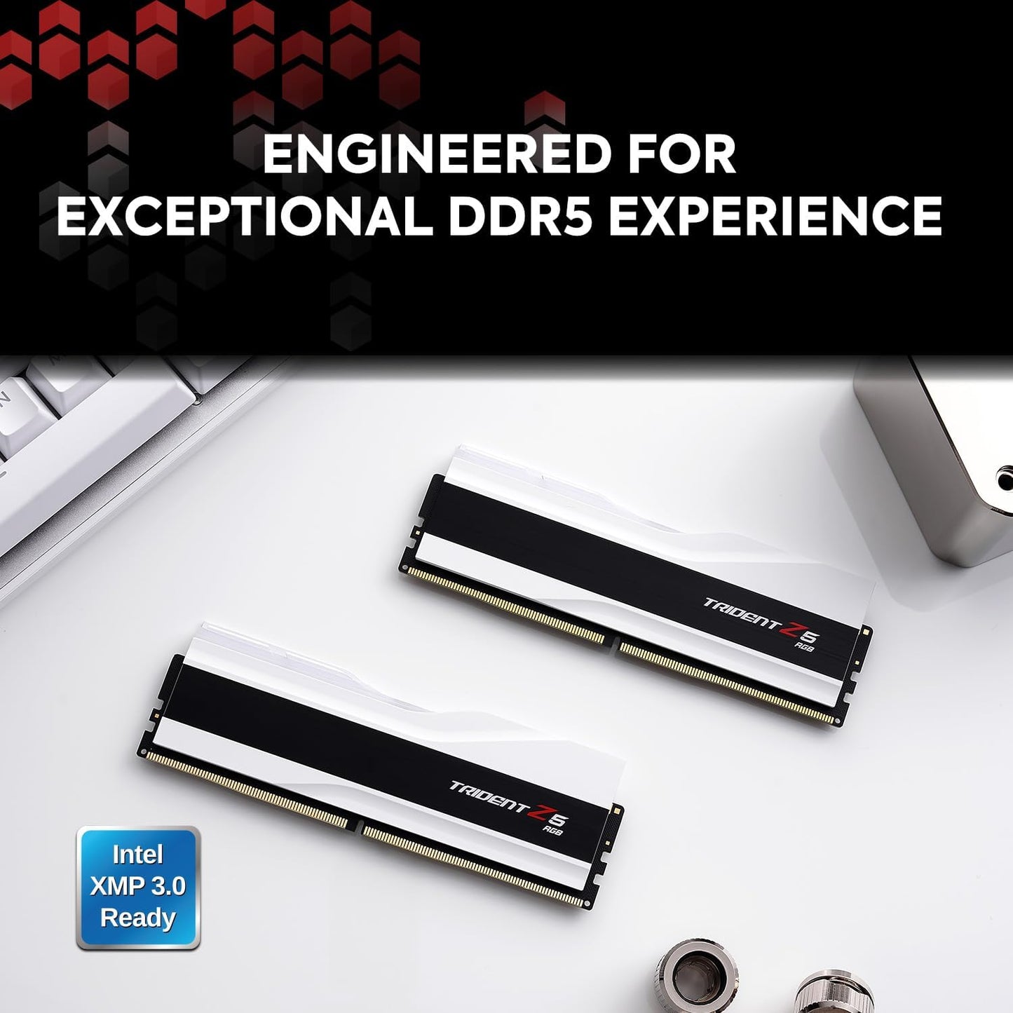 G.SKILL Trident Z5 RGB Series DDR5 Blanca