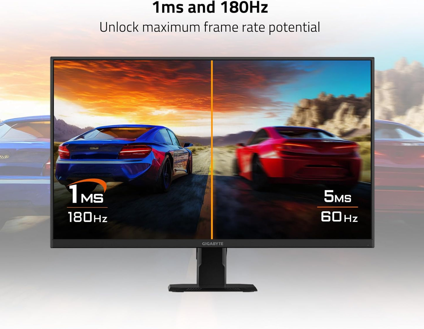 GIGABYTE GS27Q Advanced Gaming Monitor 27'' QHD 1440P HDR10 180Hz 1ms IPS