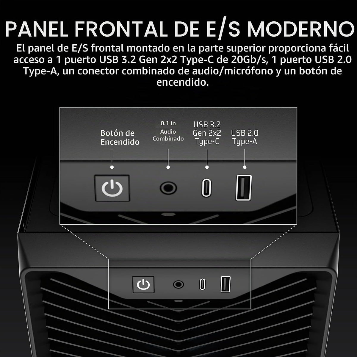 CORSAIR 3200D AIRFLOW RGB BLACK MID-TOWER ATX CASE