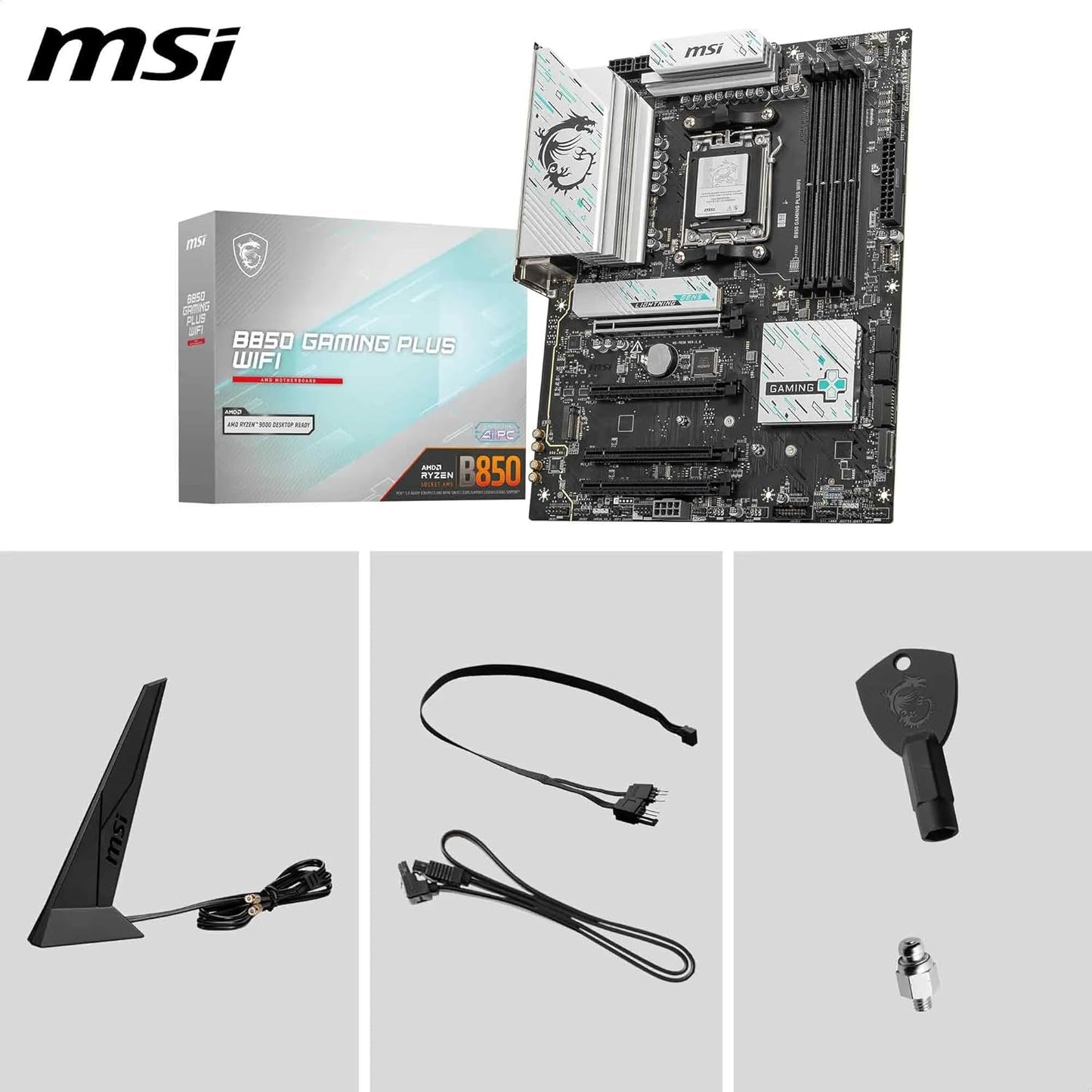 MSI B850 Gaming Plus WIFI7 AM5 DDR5