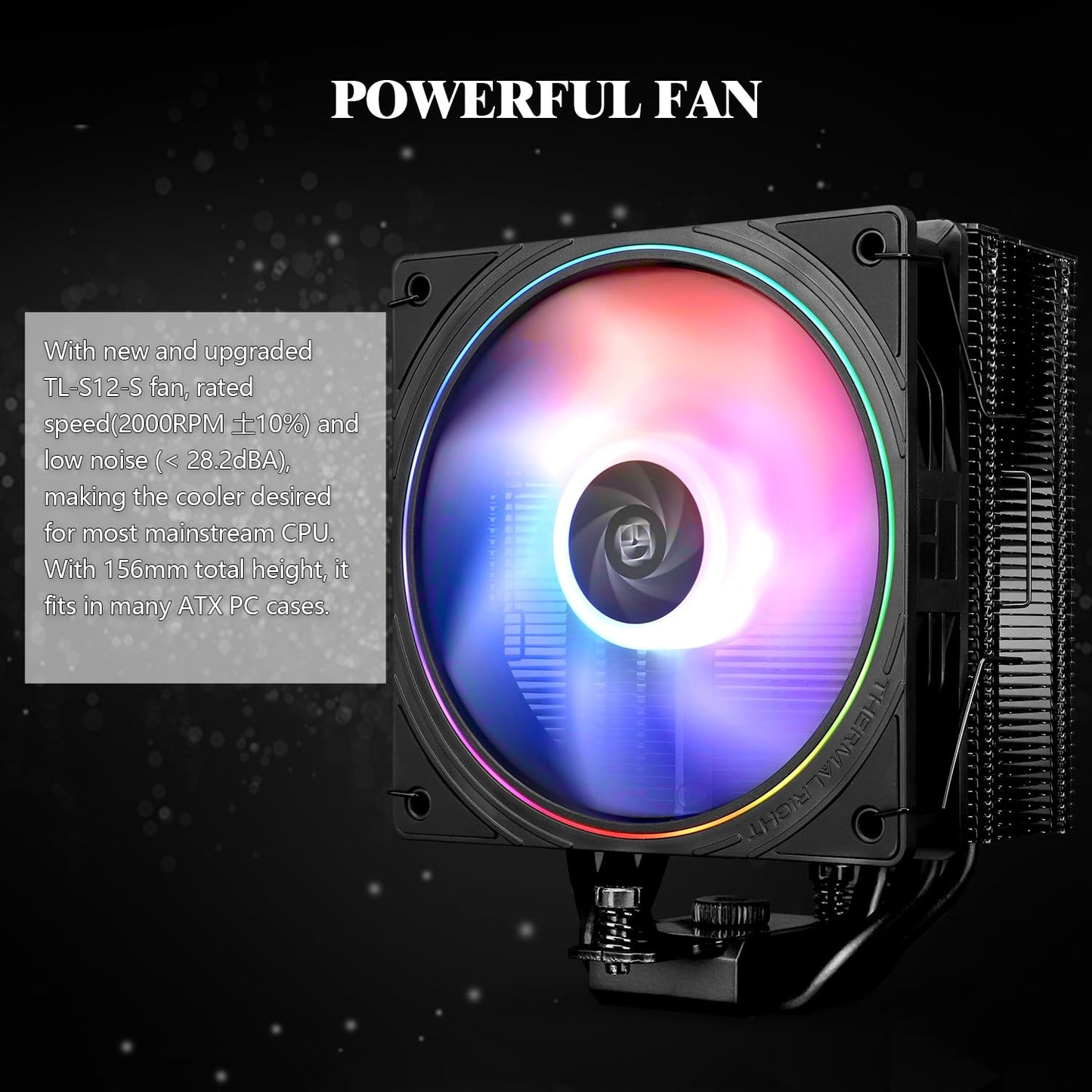 Thermalright Assasin Spirit 120 EVO ARGB Negro Air Cooler