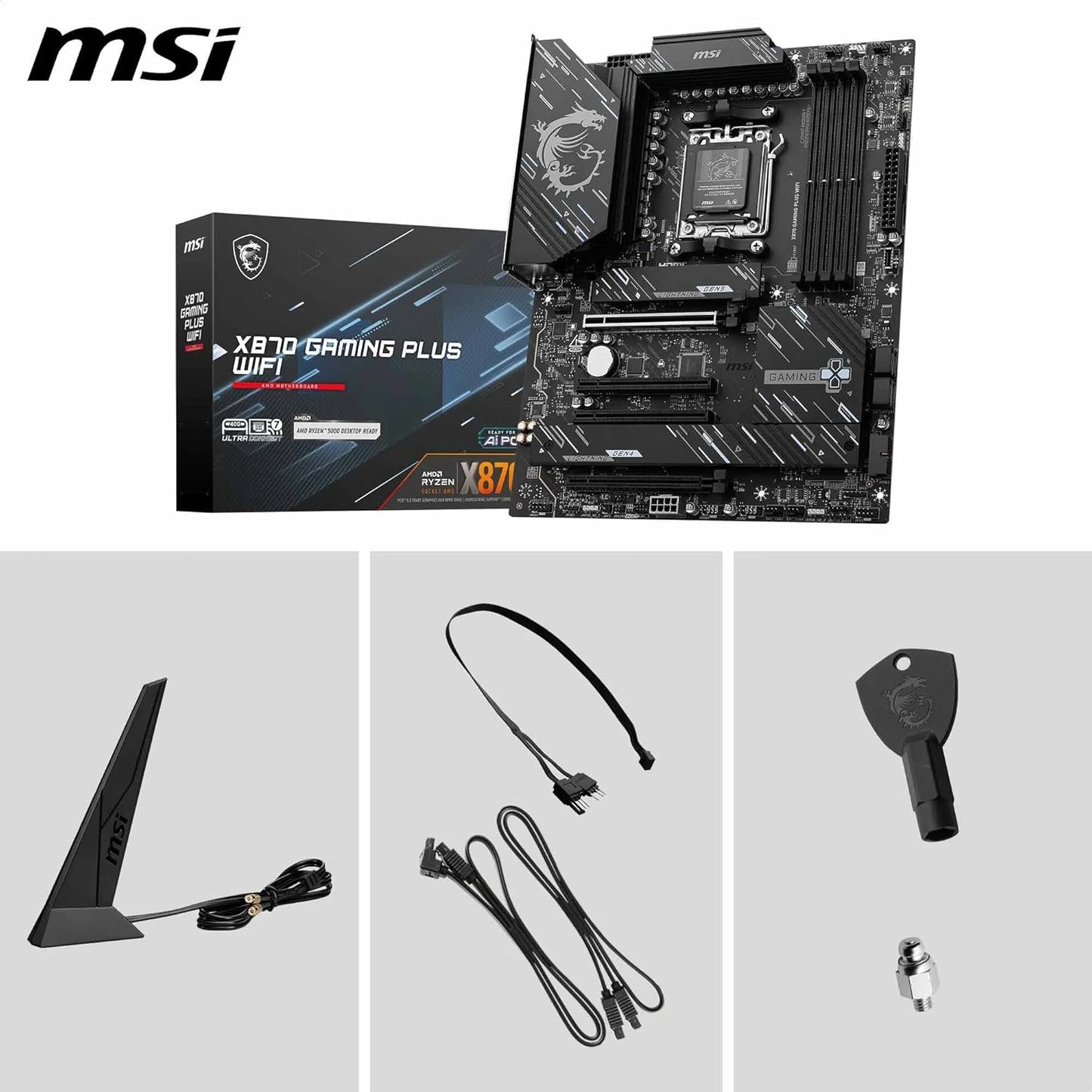 MSI X870 Gaming Plus WIFI AM5 DDR5