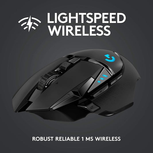 Logitech G502 Lightspeed Inalambrico Mouse 25K DPI RGB