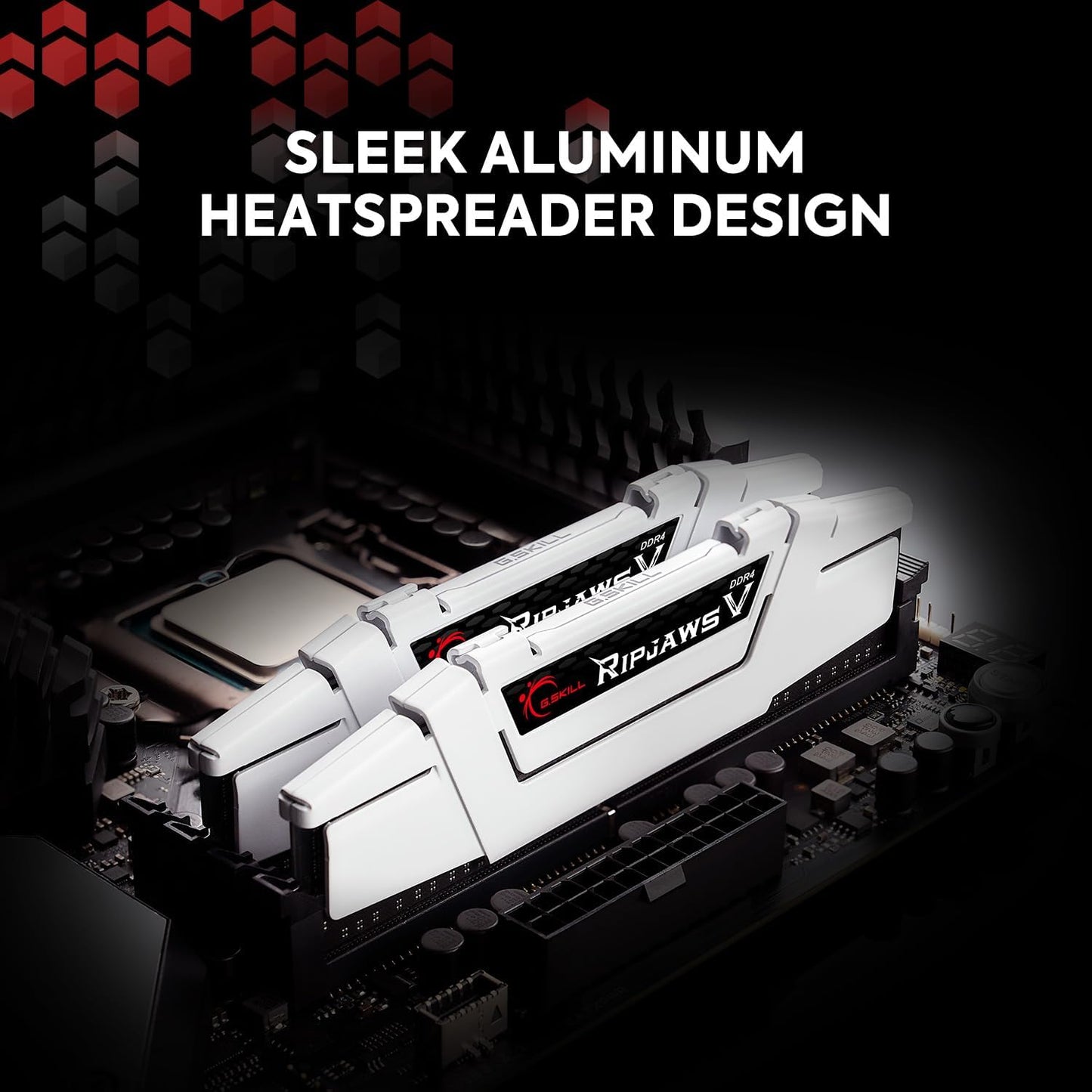 G.SKILL Ripjaws V Series DDR4 RAM Blanca