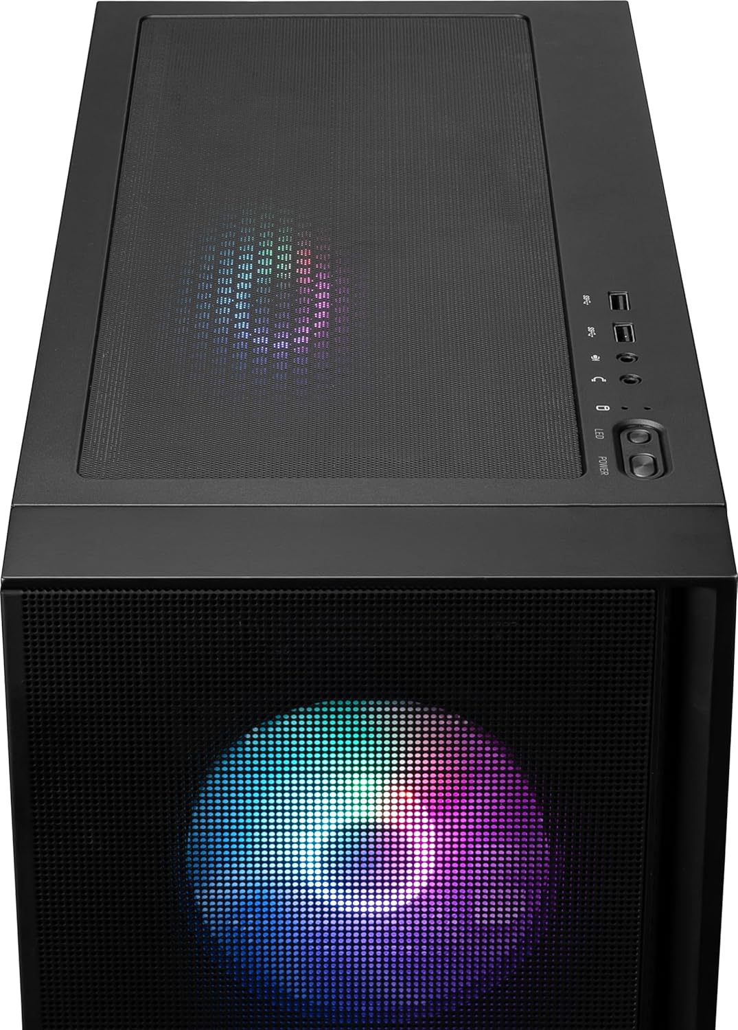 MSI MAG Forge 321R Mid-Tower PC Gaming Case ATX