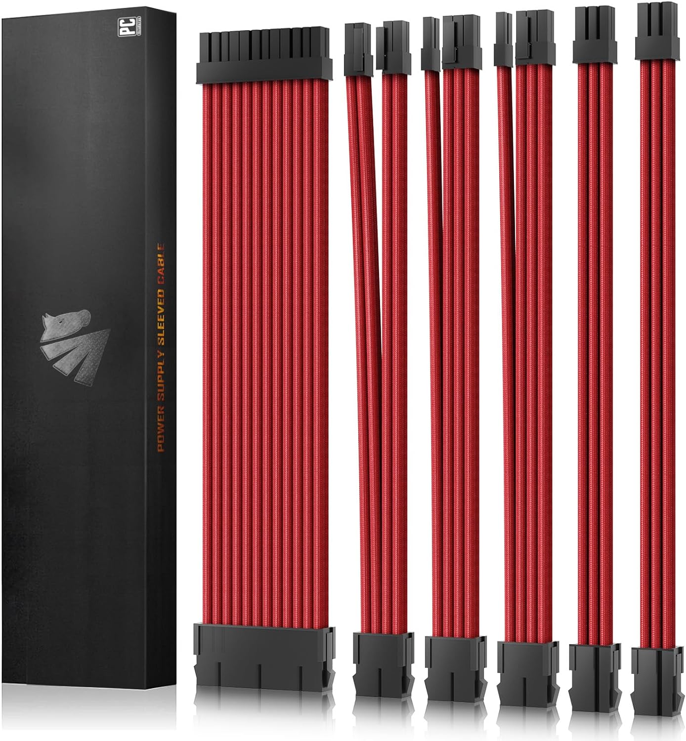 ASIANHORSE 16AWG Powersuply Cables Extension