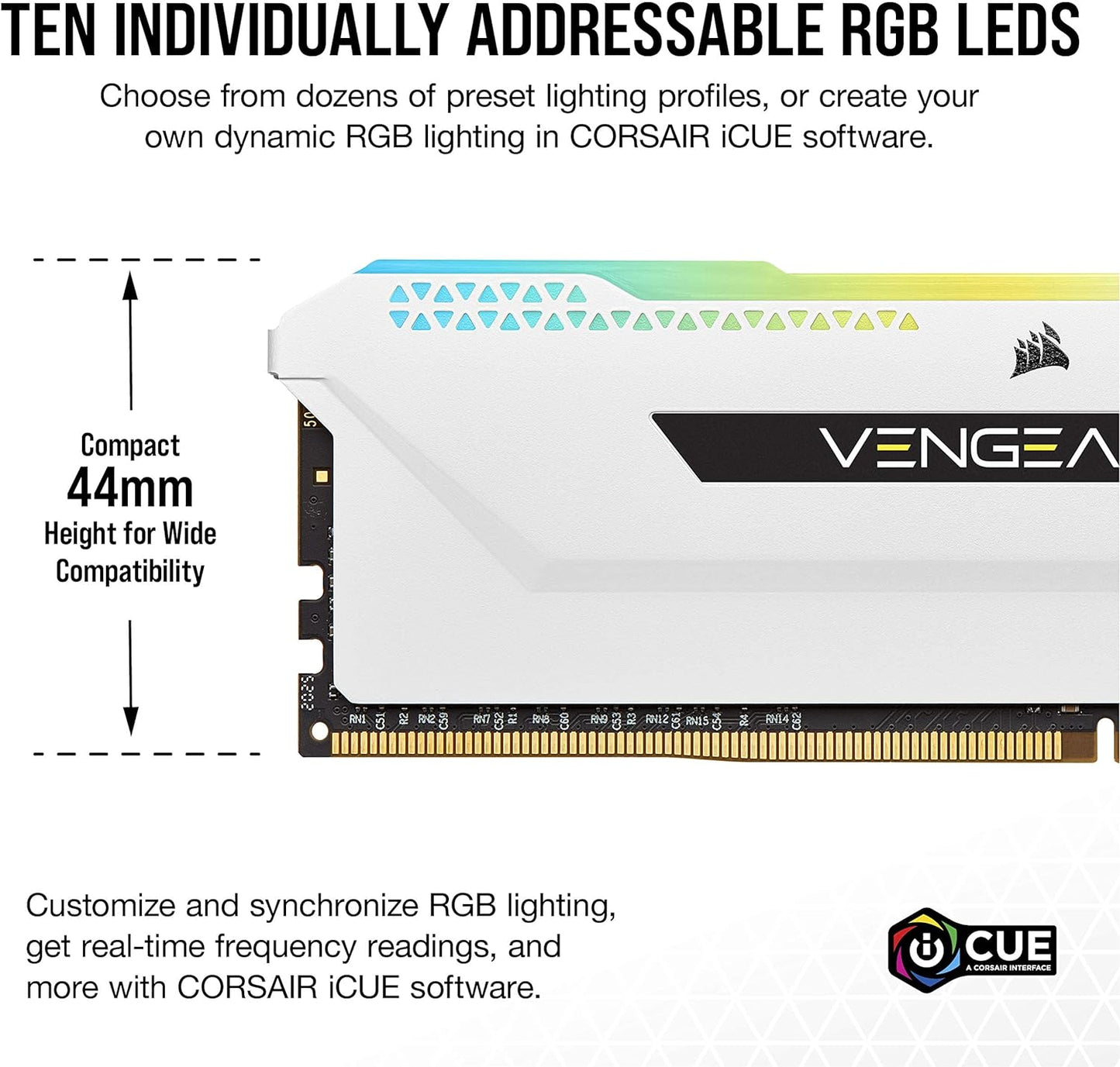 Corsair Vengeance RGB Pro DDR4 Blanca