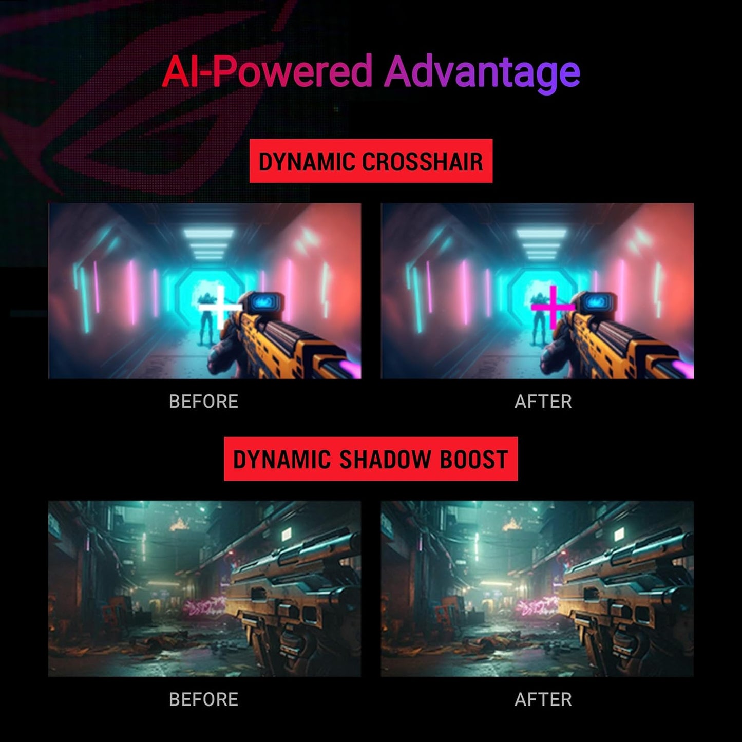 ASUS ROG Strix 27'' QHD 1440P HDR400 Monitor (XG27ACG-W) 180Hz 1ms IPS