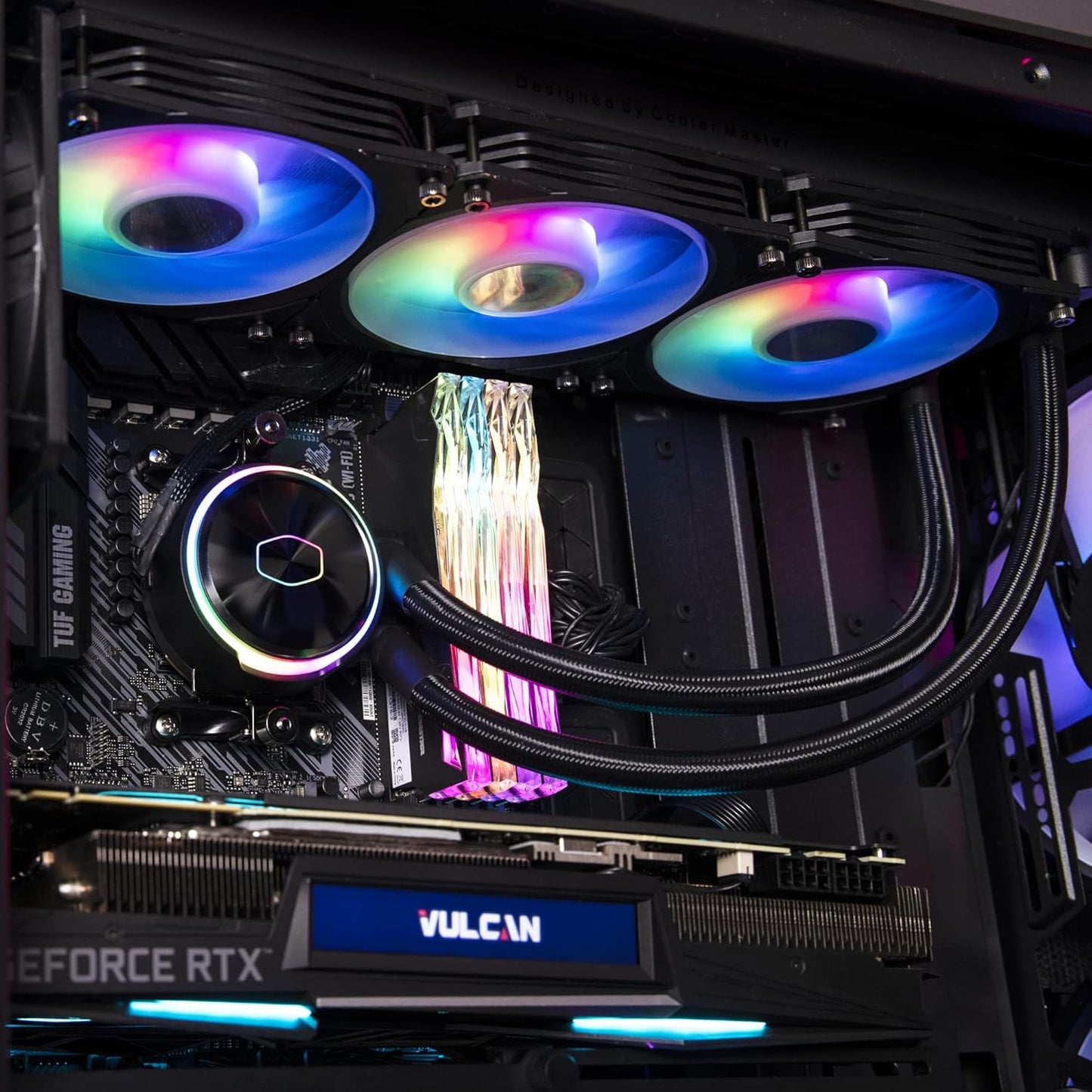 Cooler Master MasterLiquid PL360 FLUX CORE RGB 360mm AIO Cooler AM4, AM5, LGA 1700/1200
