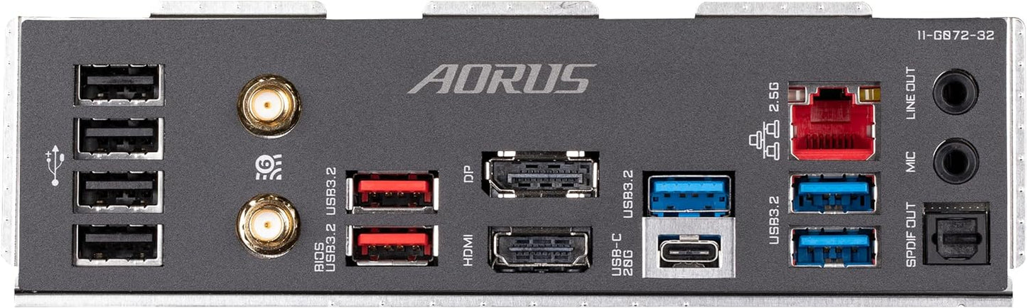 GIGABYTE Z790 AORUS Elite AX Wifi 6E DDR5 LGA 1700 (Intel 12th, 13th, 14th Gen)