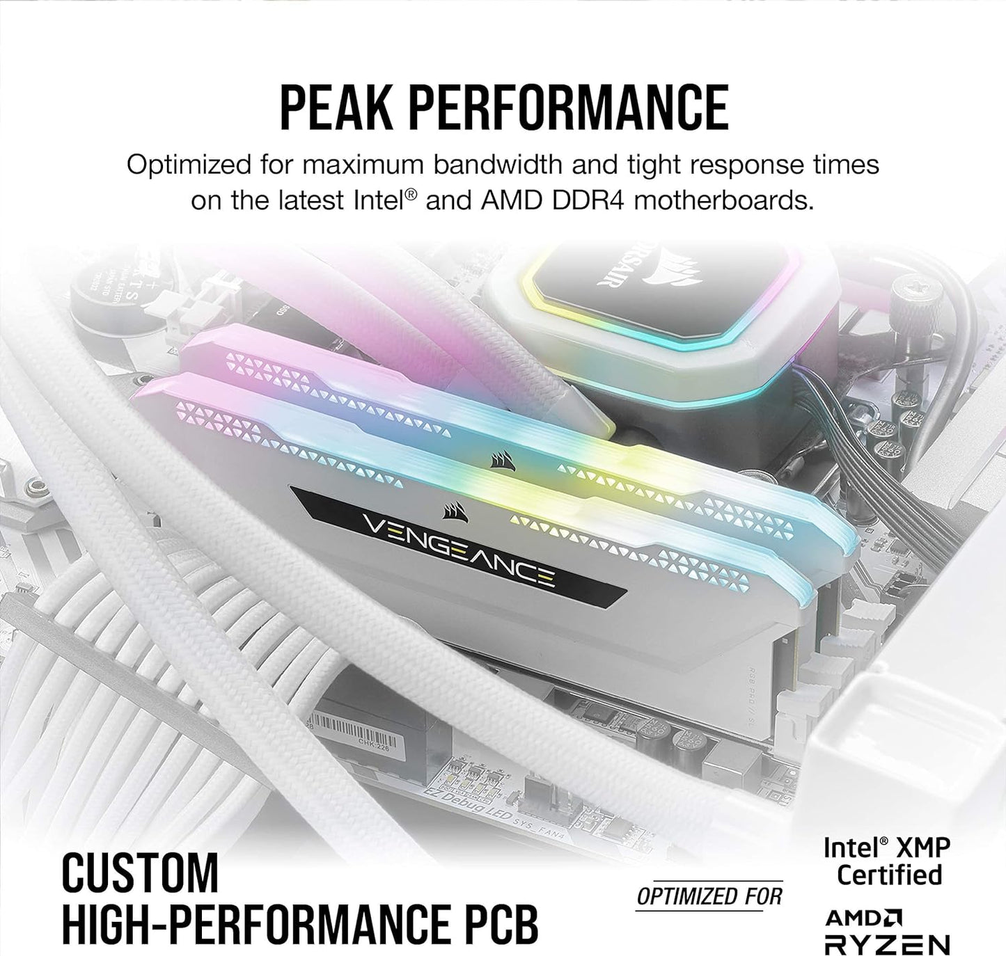 Corsair Vengeance RGB Pro DDR4 Blanca