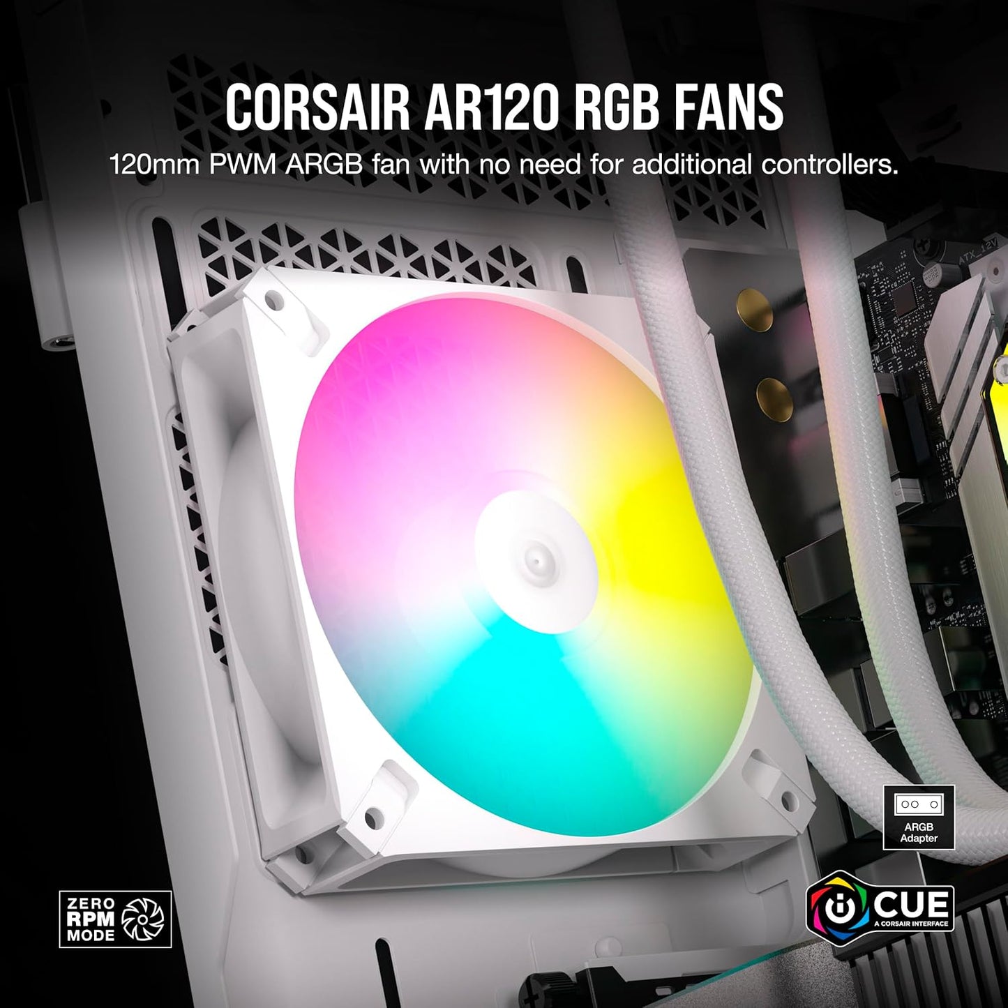 Corsair iCUE AR120 RGB Elite Triple Abanicos PWM