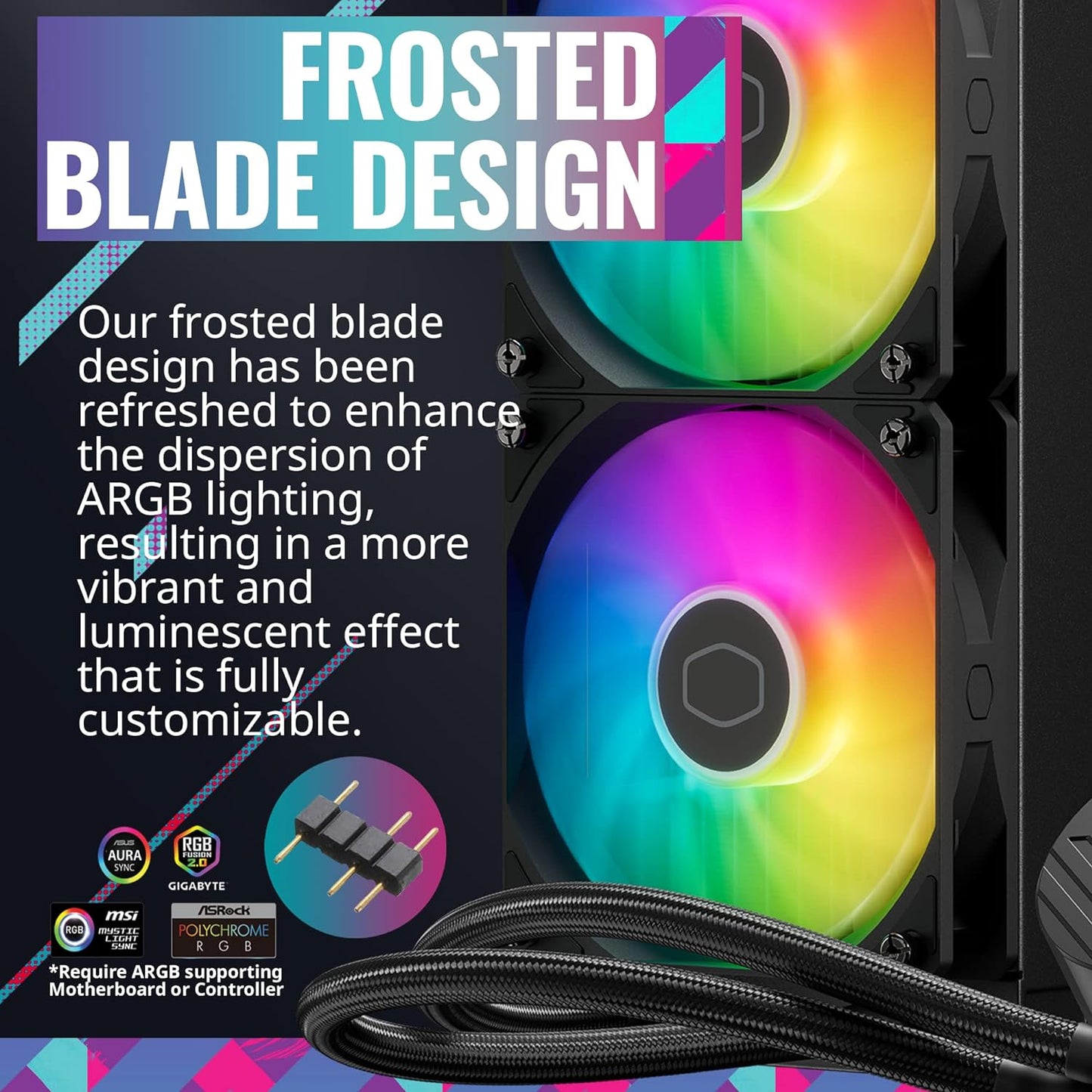 Cooler Master MasterLiquid 360L RGB Core 360mm AM4, AM5, LGA 1700/1200