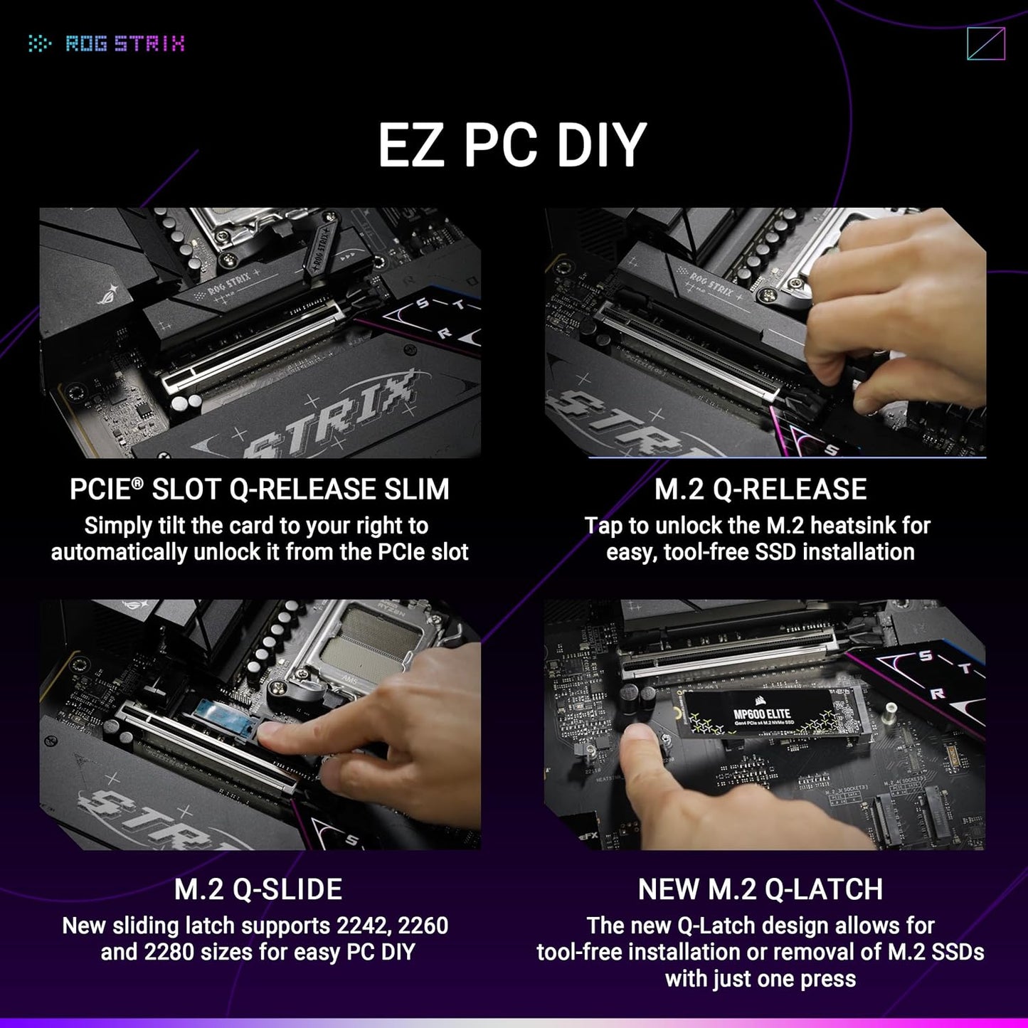 ASUS ROG Strix B850-F WiFi AM5 DDR5